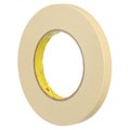 Scotch 3M™ 231 Masking Tape, 7.6 Mil, 1" x 60 yds., Tan, 36/Case T935231